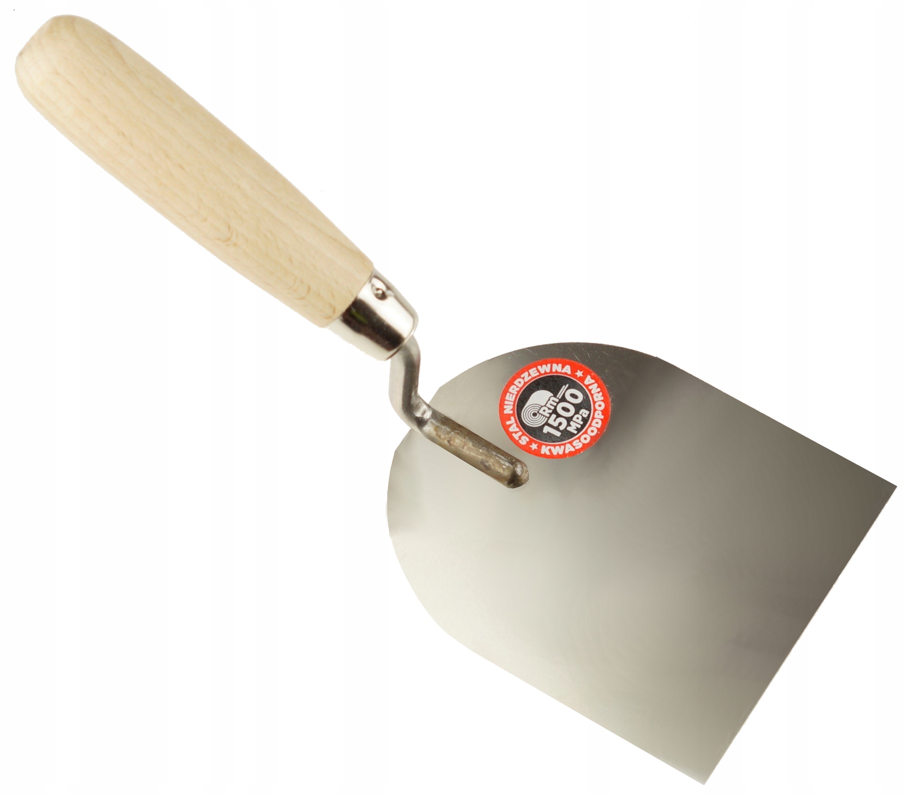 

Kielnia Nierdzewna Podkówka Sztukatorska 100 MM