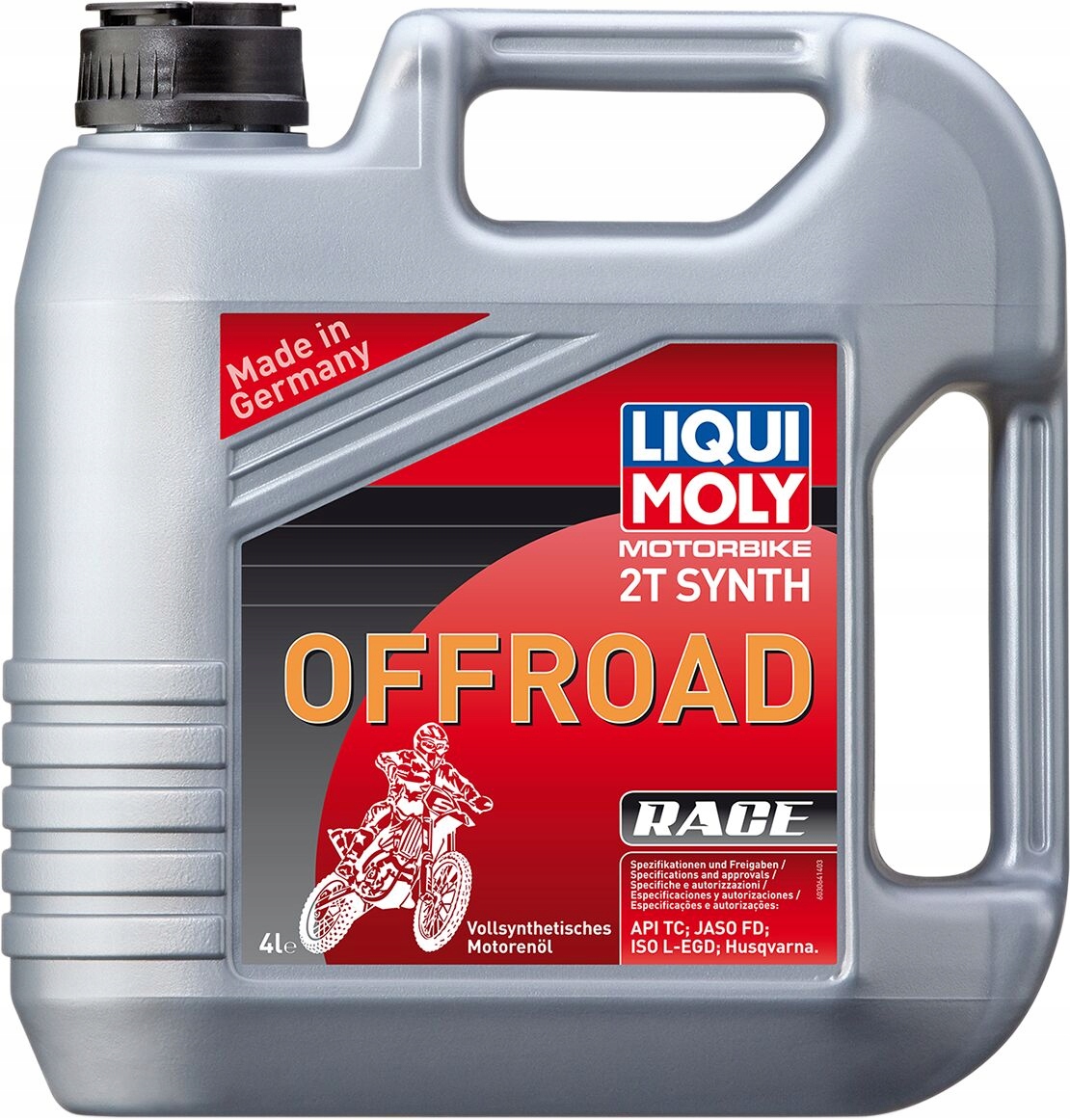 Motorový Olej 2T Syntetický Offroad Race Motorbike Olej Liqui Moly 4 L