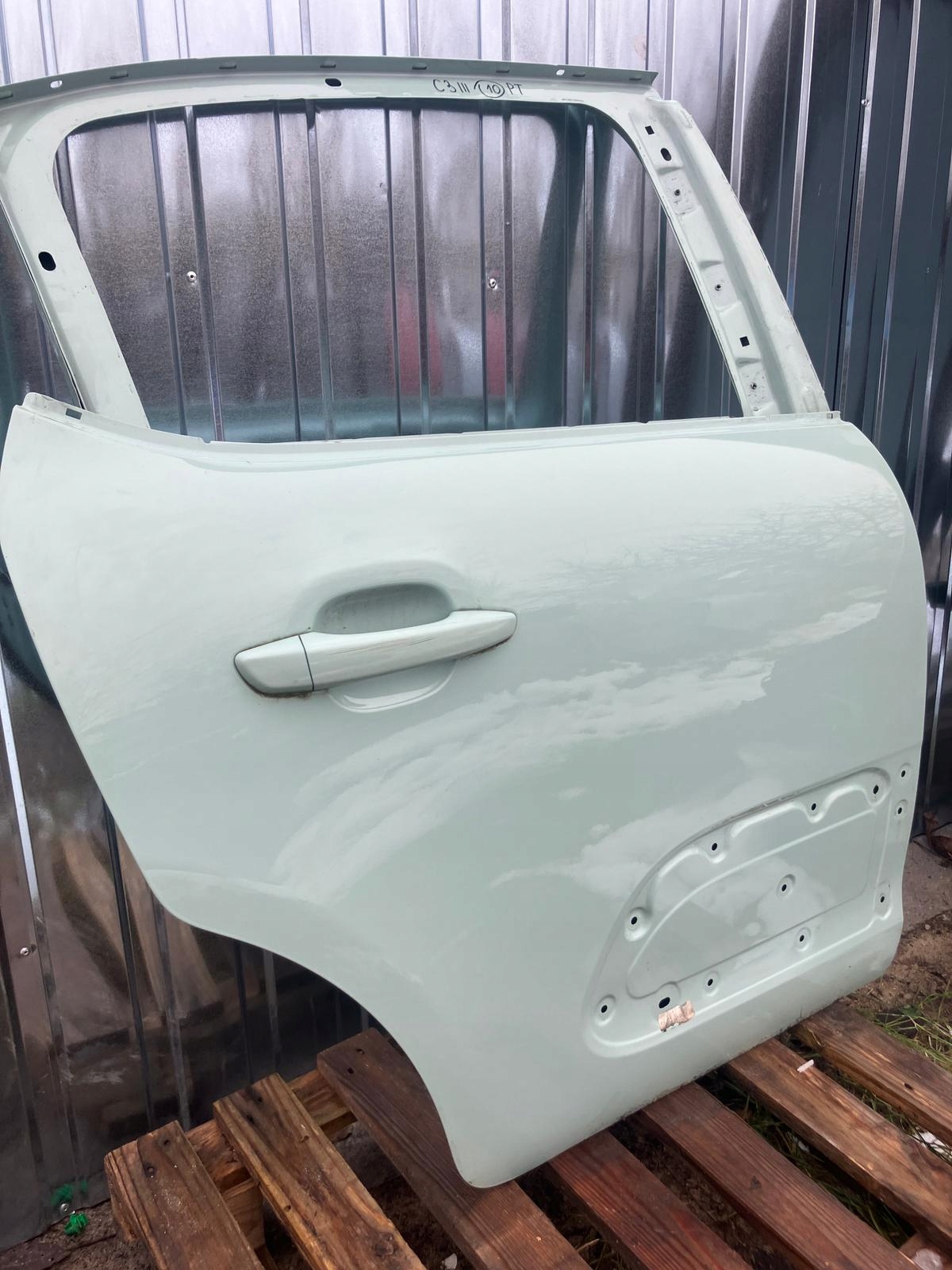 Tür rechts heck CITROEN C3 III ELSB AIRBUMP