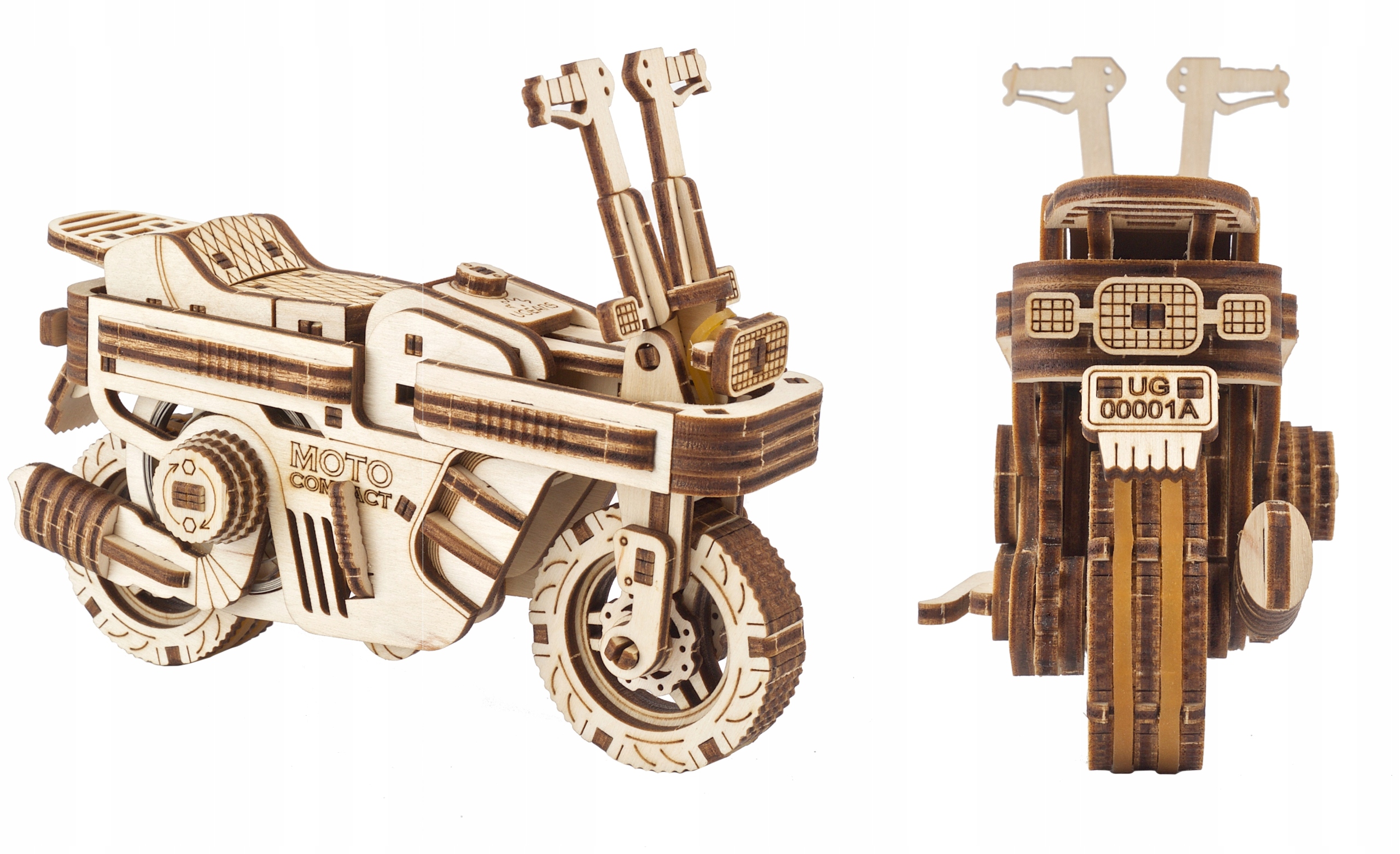 SKUTER MOTO COMPACT UGEARS MODEL MECHANICZNY