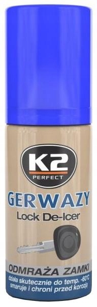 

K2 Gerwazy Odmrażacz Do Zamków -60°C 50ML