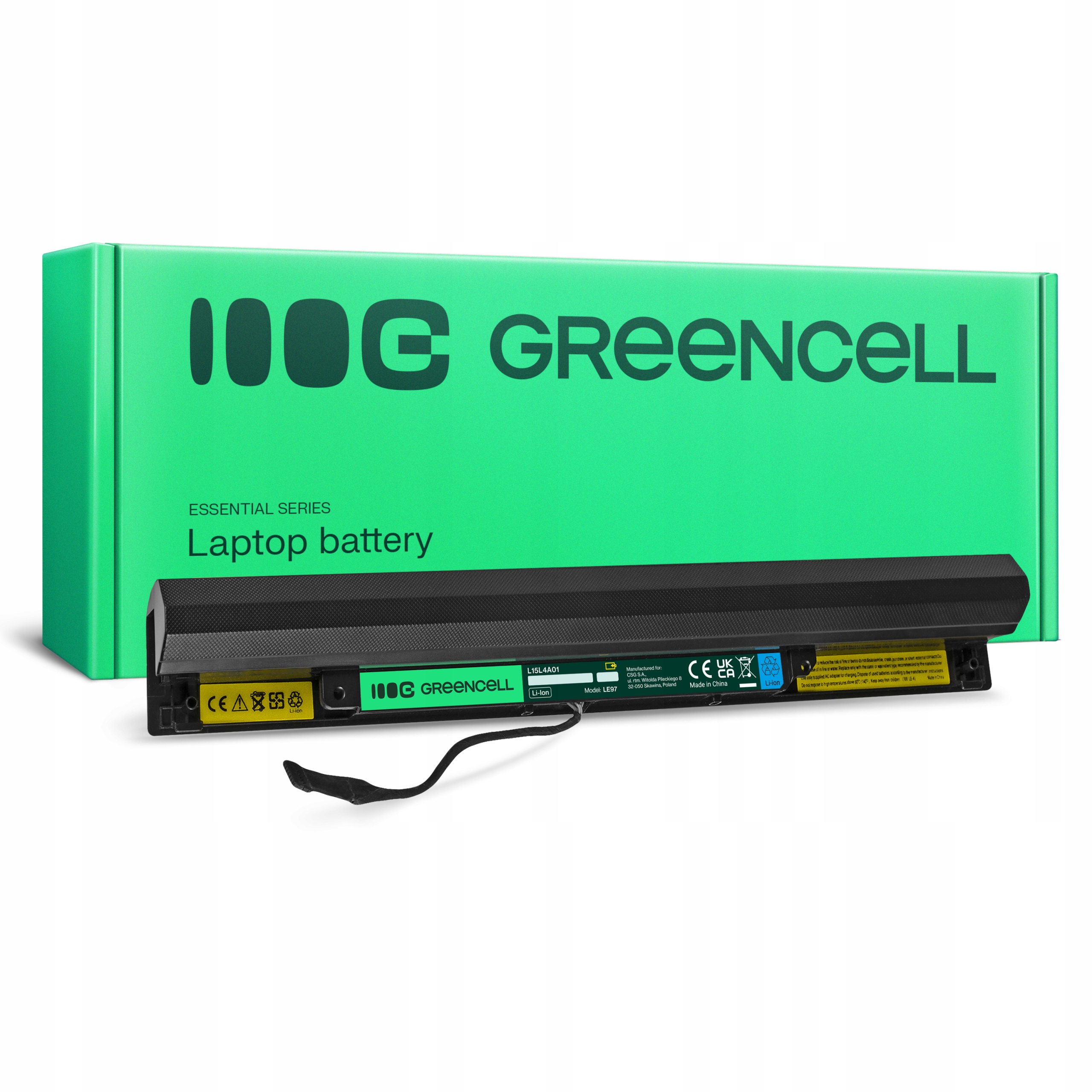 Bateria L15L4A01 L15M4A01 L15S4A01 do Lenovo IdeaPad 100-15IBD 300-15ISK