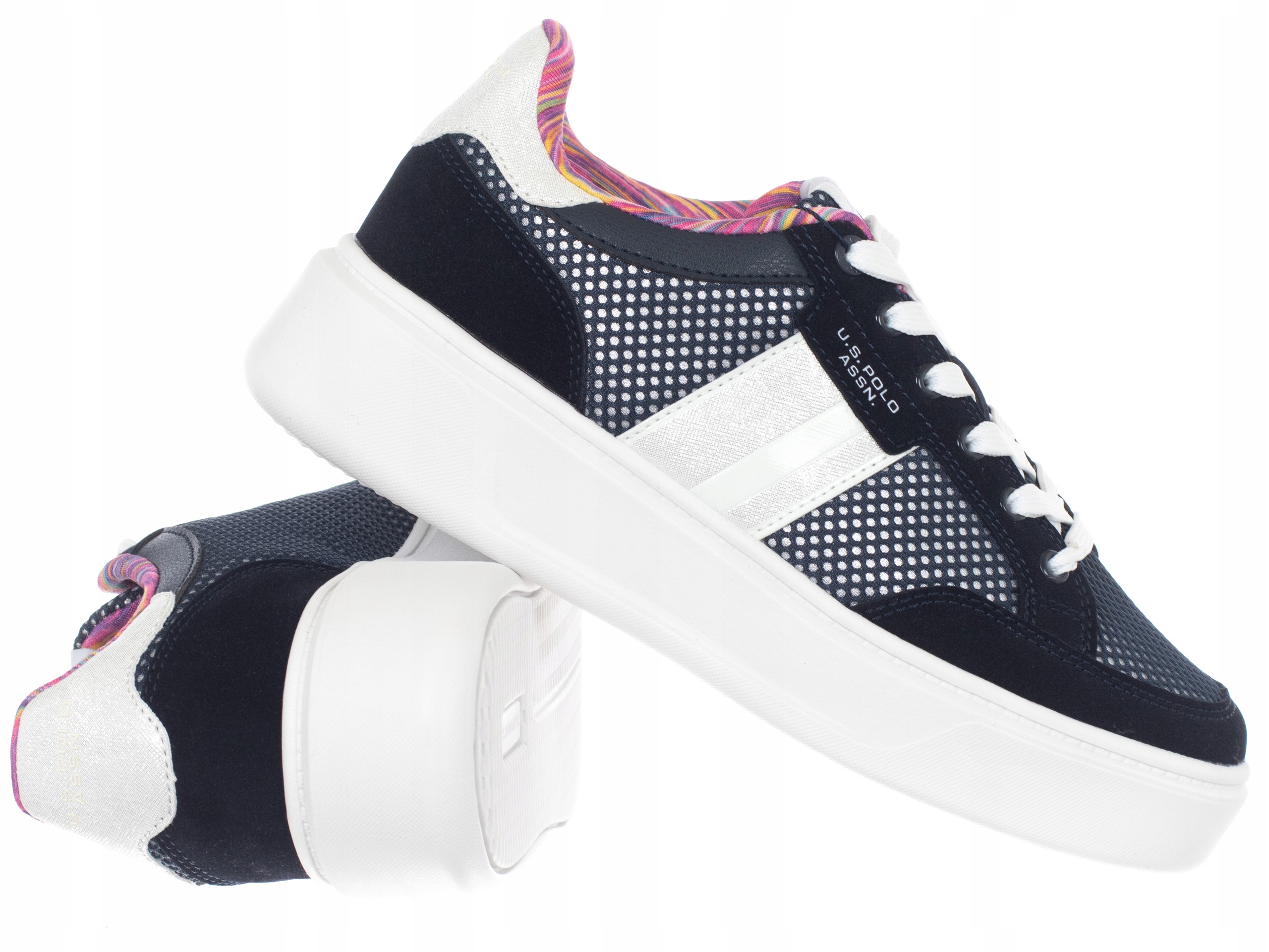 U.s. Polo Assn. Dámské boty YVONNE002-BLU022 tenisky Tmavě Modré