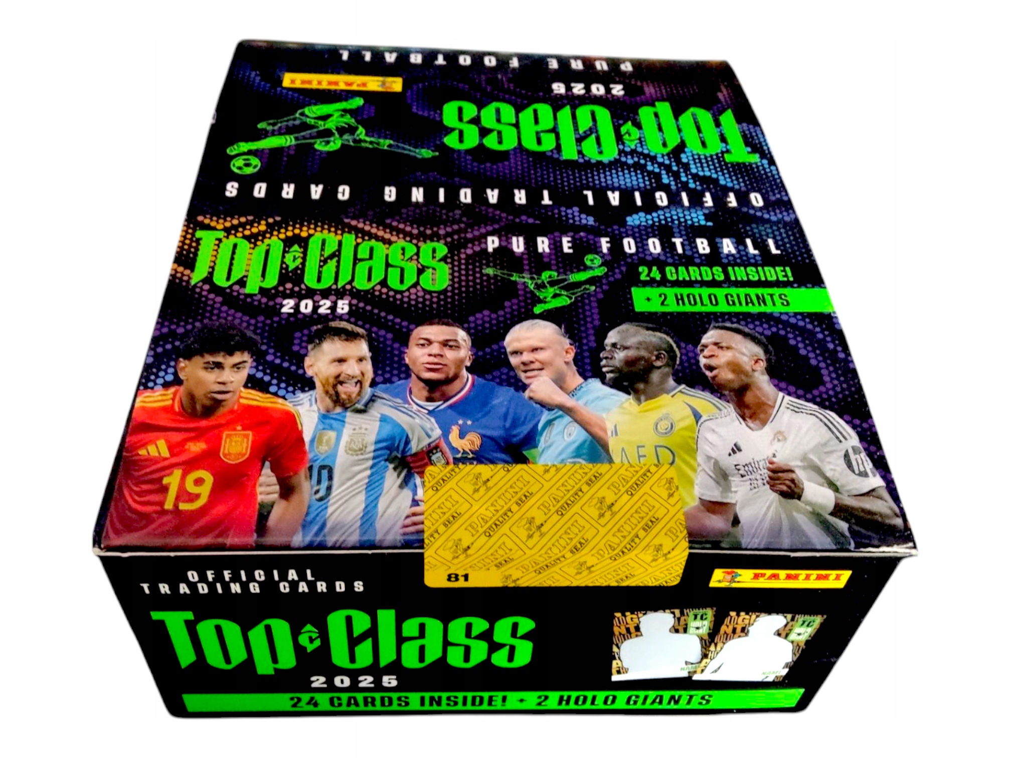 Top Class 2025 Panini Box 10 Saszetka Fat Pack Karta Piłkarska
