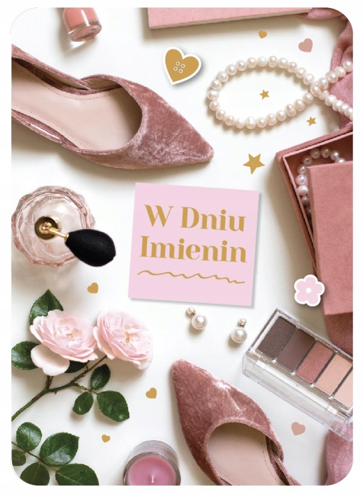 PREZENT IMIENINOWY KARNET OKOLICZNOŚCIOWY DLA KOBIET B6 KOPERTA ARMIN STYLE Marka Armin Style