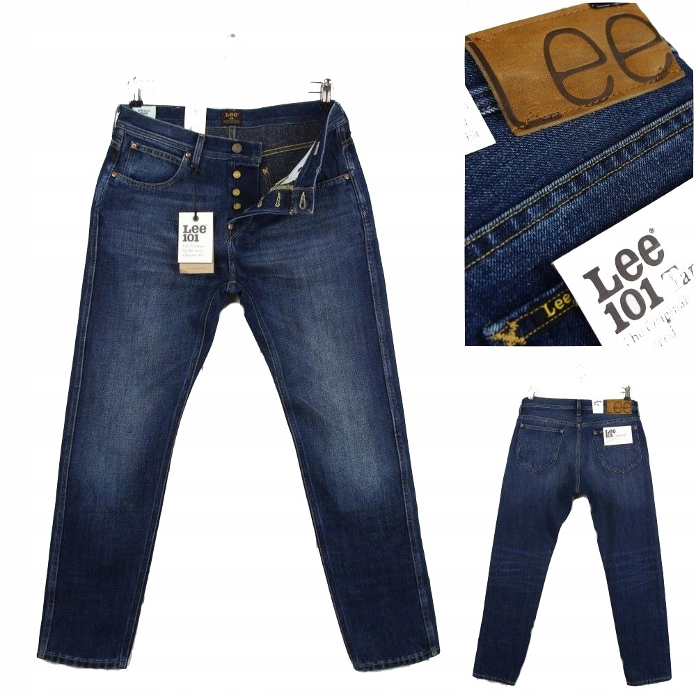 

Lee 101 Tapered Jeansy Slim Luke/arvin Fit W29 L32