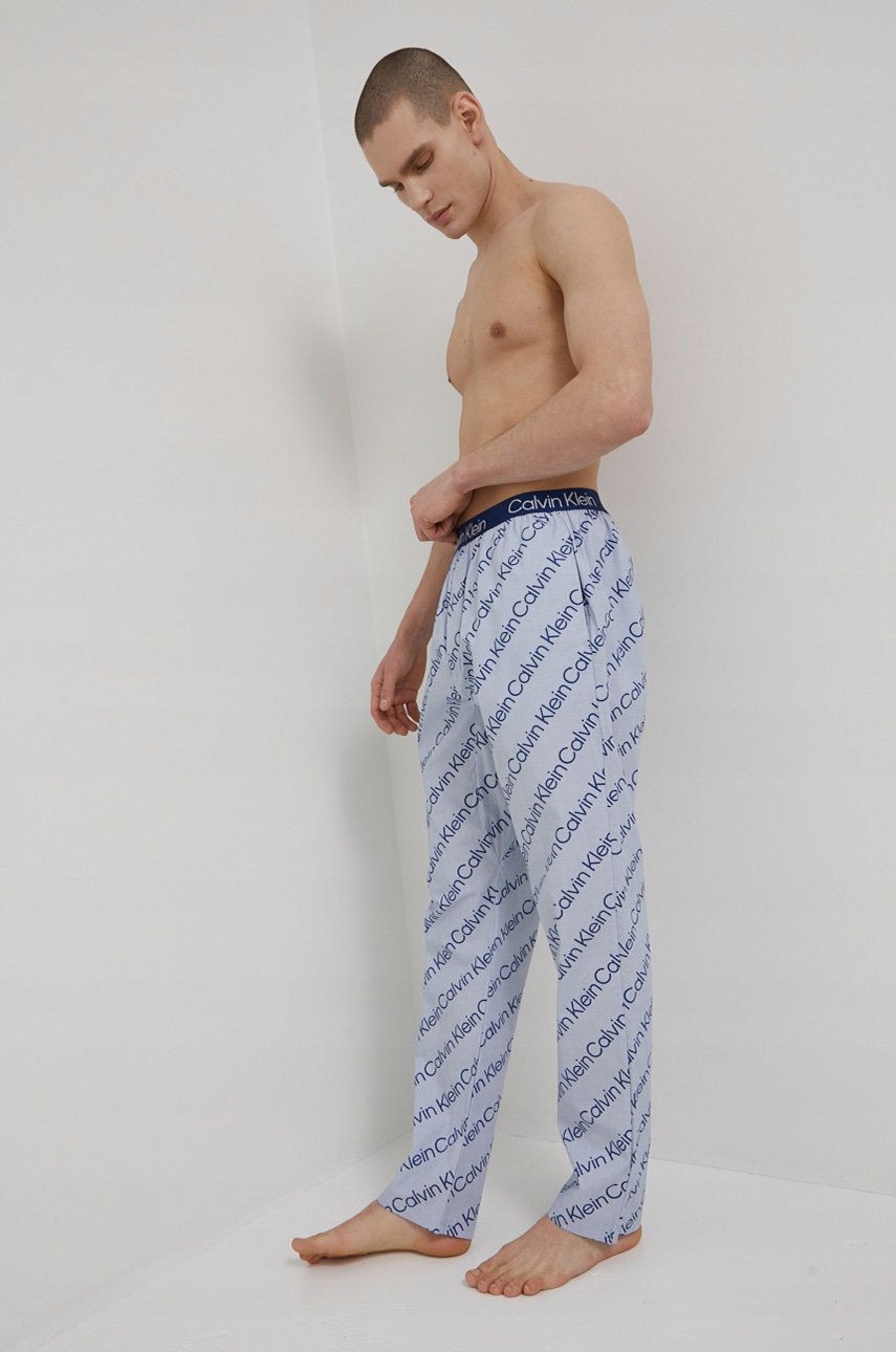 Calvin Klein Bavlněné Logované Pyžamové Kalhoty L CK4 0Z7C6* L 0_7 Ti