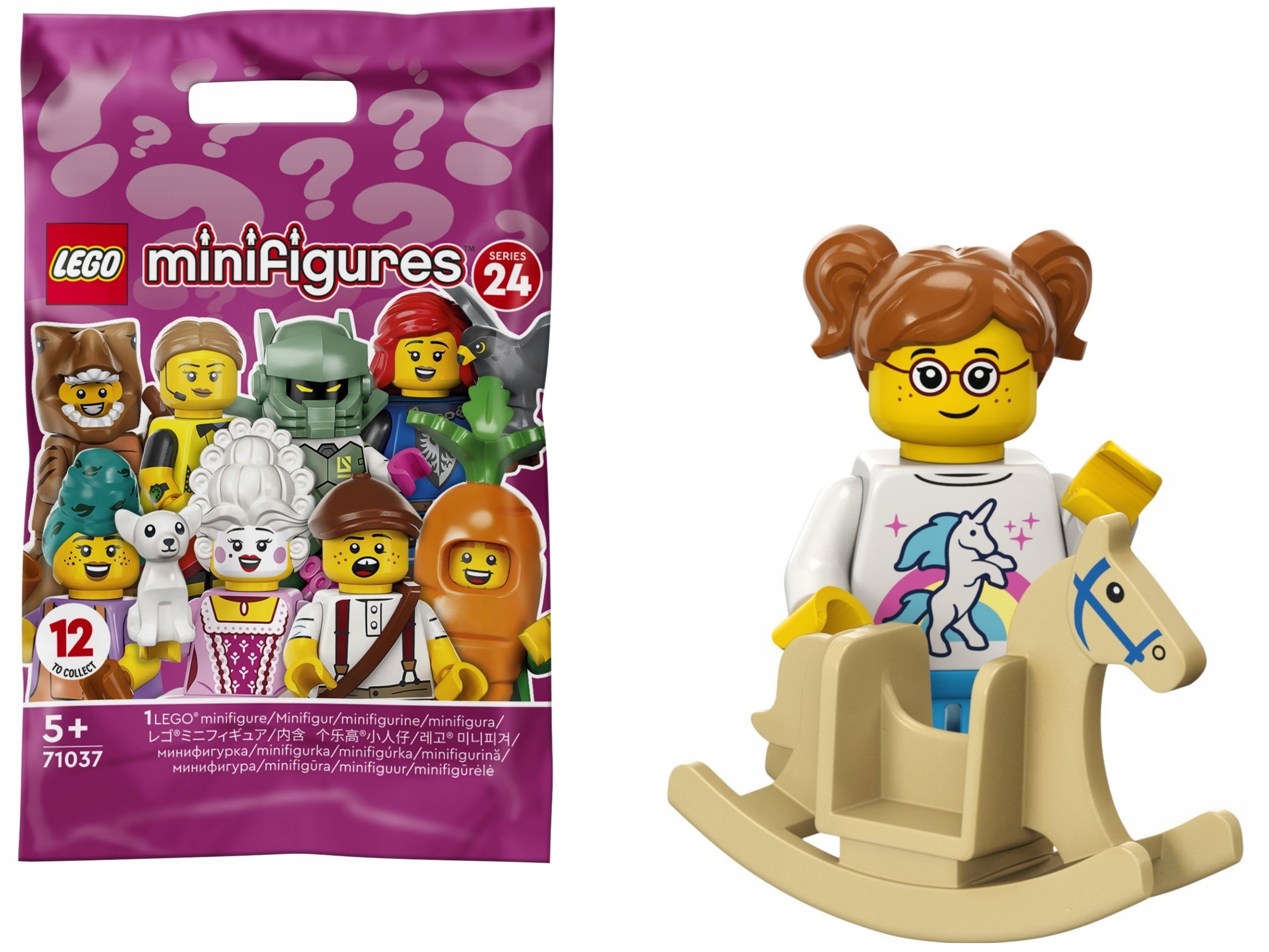 

Lego Minifig- Seria 24 Dziewczynka na koniku 71037