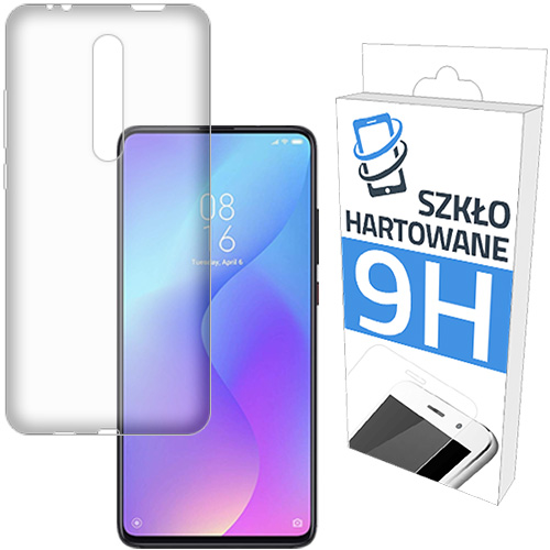 

Etui Slim Case + Szkło Hartowane do Xiaomi MI 9T