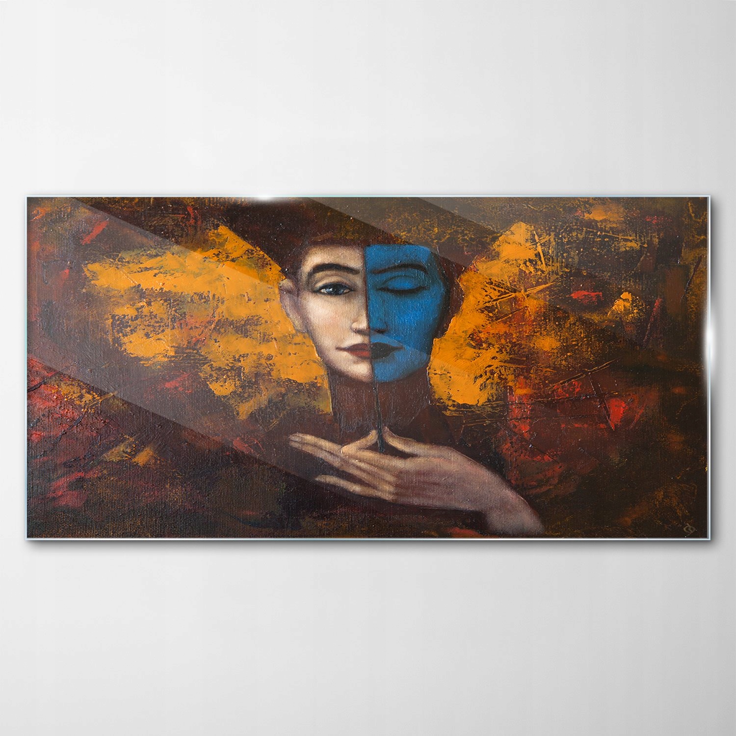 

Hartowany Obraz Szklany Portret Dziewczyna 120x60
