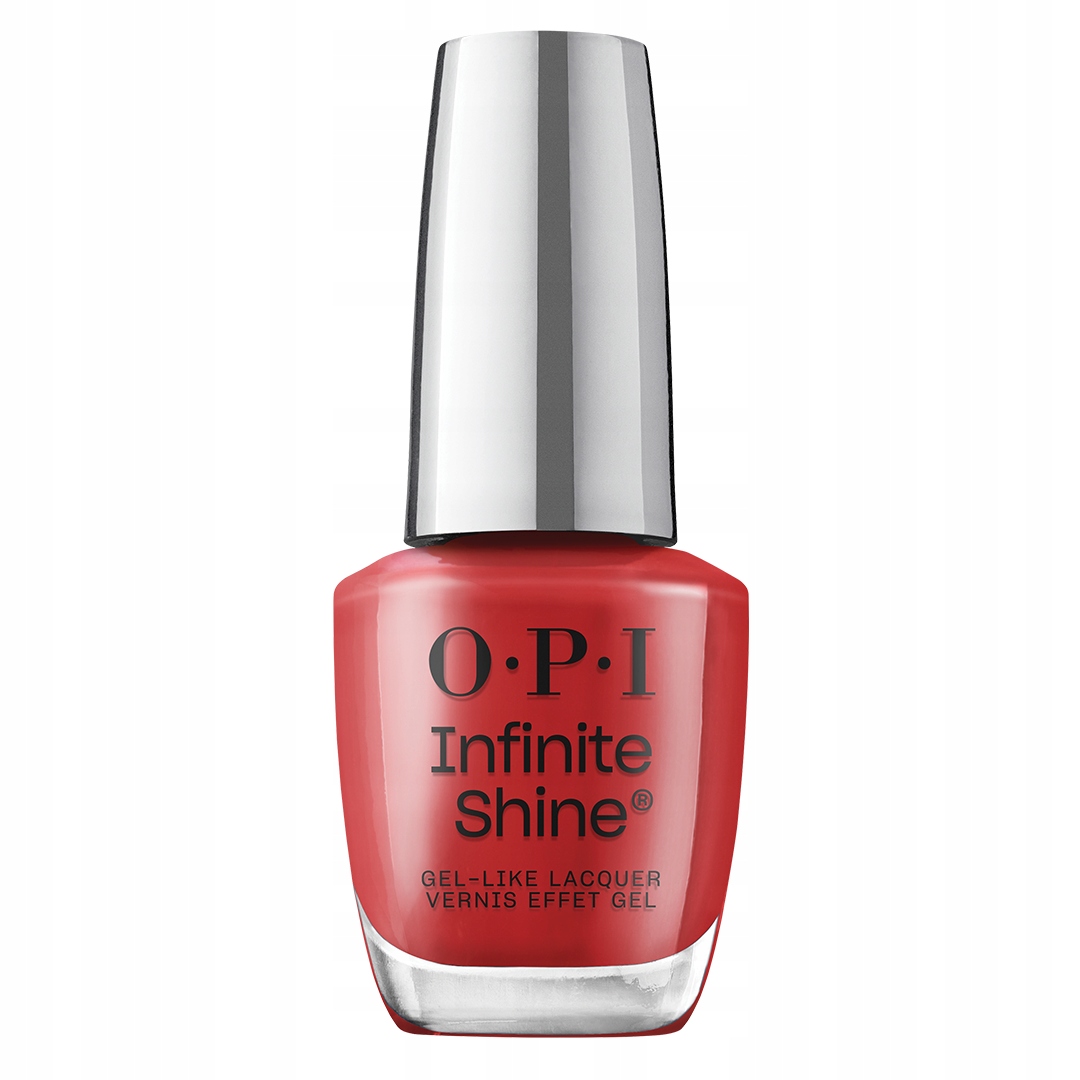 Opi Infinite Shine lak na nehty s prodlouženou trvanlivostí červený