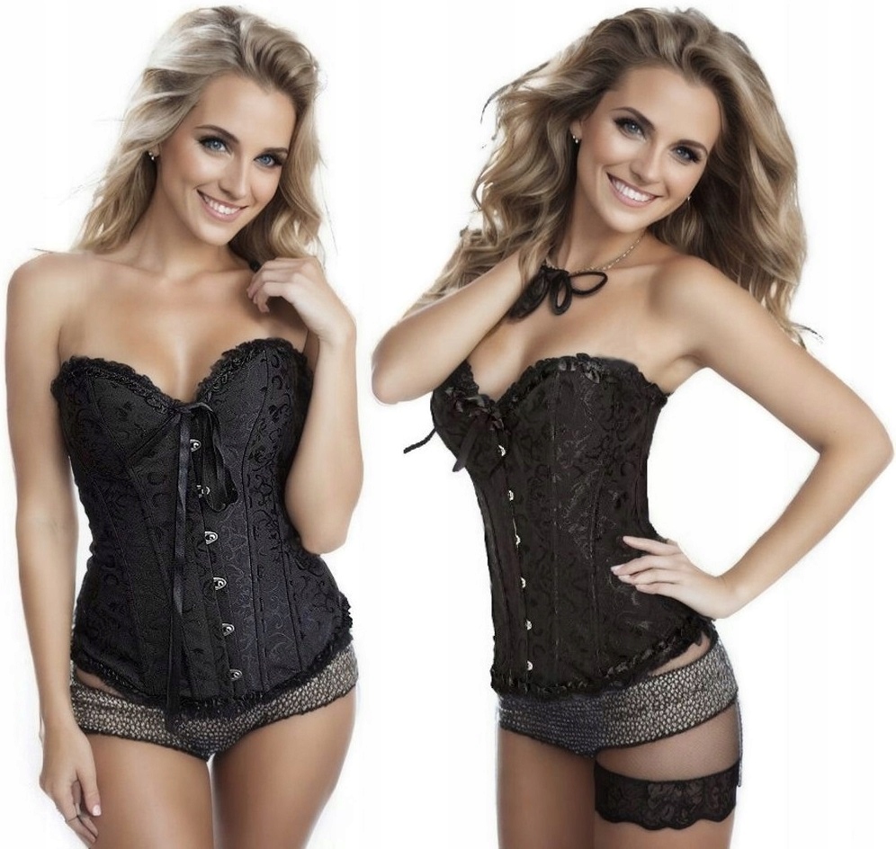 GORSET MODELUJĄCY talię sznurowany WYSZCZUPLAJĄCY