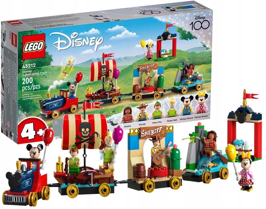 stavebnice Lego Disney Vlak Plný Zábavy 43212