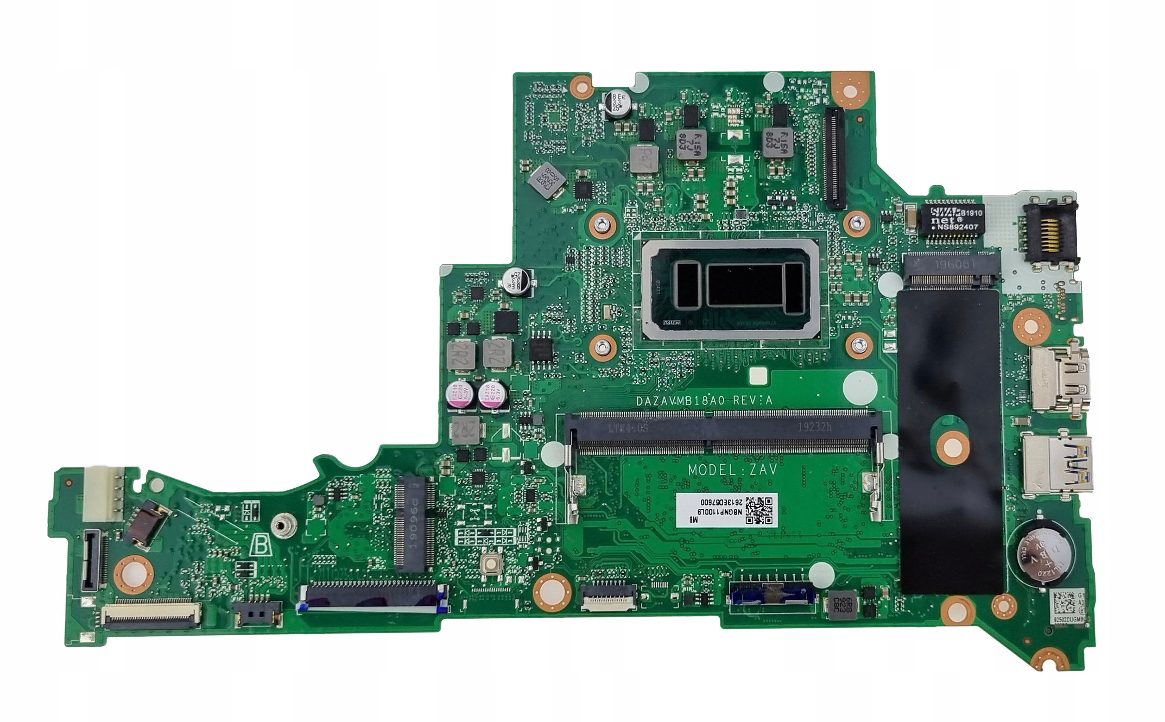 Základná Doska Acer Aspire A315-51 DAZAVMB18A0 i3-7020U 4GB