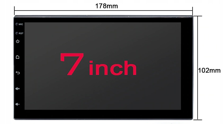 AUTO RADIO 2 DIN ANDROID 9.1, NAVIGARE GPS Marca Farrot