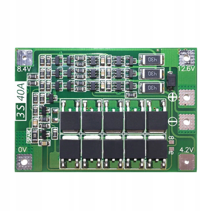

Moduł Bms 3S 40A 12,6V 18650li-ion Ładowarka Balan