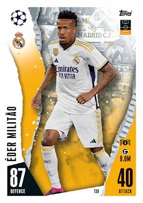 Match Attax 2023/24 138 Éder Militão Topps