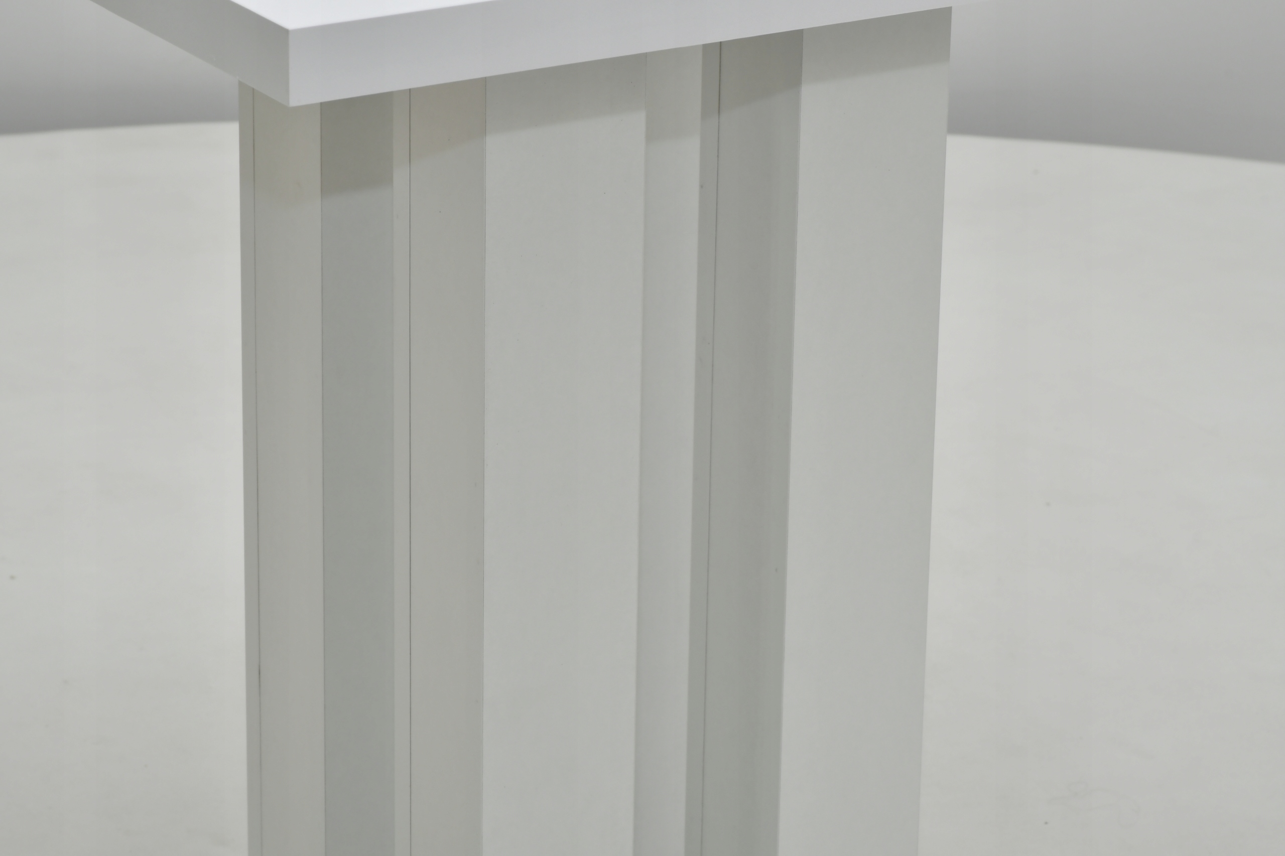 stół Igor, biały stół, rozkładane stoły 80x80-200 Głębokość mebla 80 cm