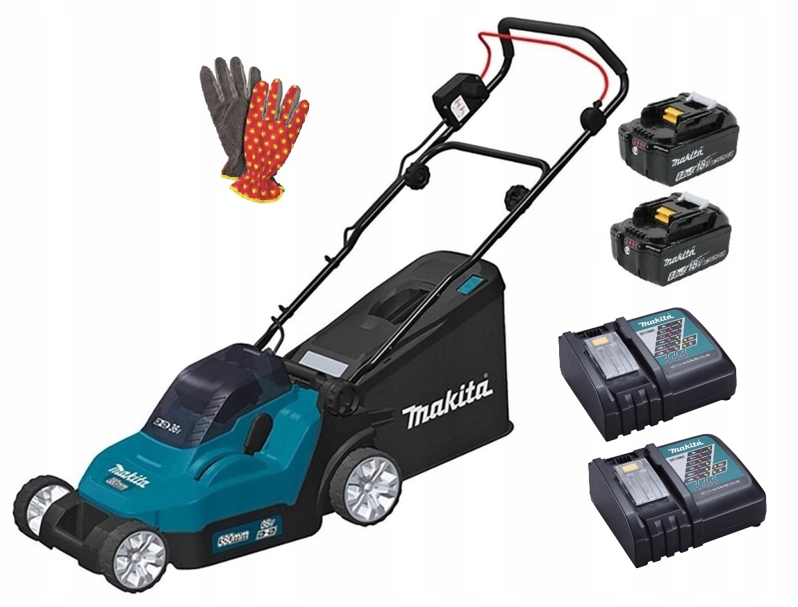 Kosiarka akumulatorowa Makita DLM382 18V 6AH TOP2025 na baterie Największe