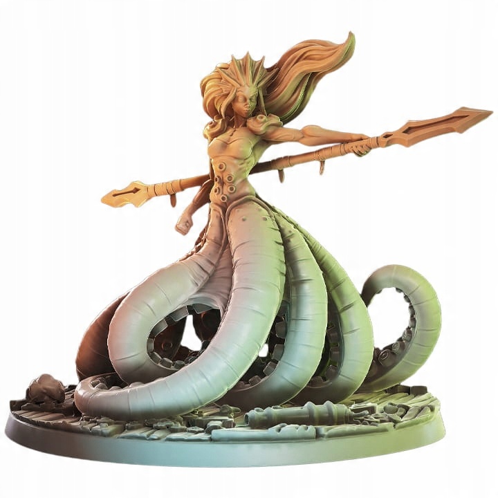 

Figurka CnP Merfolk abominacja ośmiornicy D&D