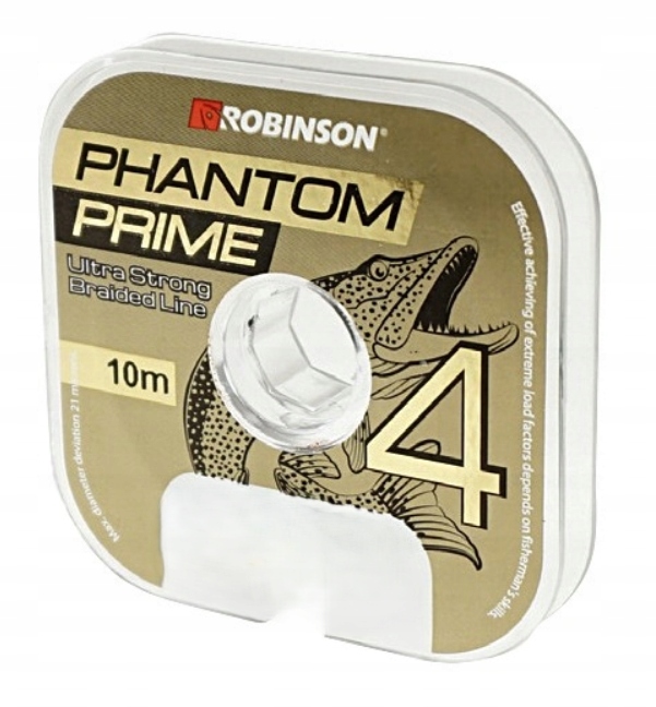 Plecionka Robinson X4 ciemnozielona 0,18 mm x 10 m