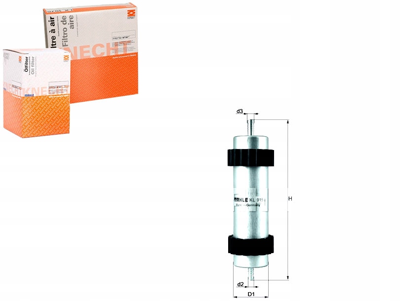 Palivový Filtr Knecht P11237 H355WK WK6008 FCS809