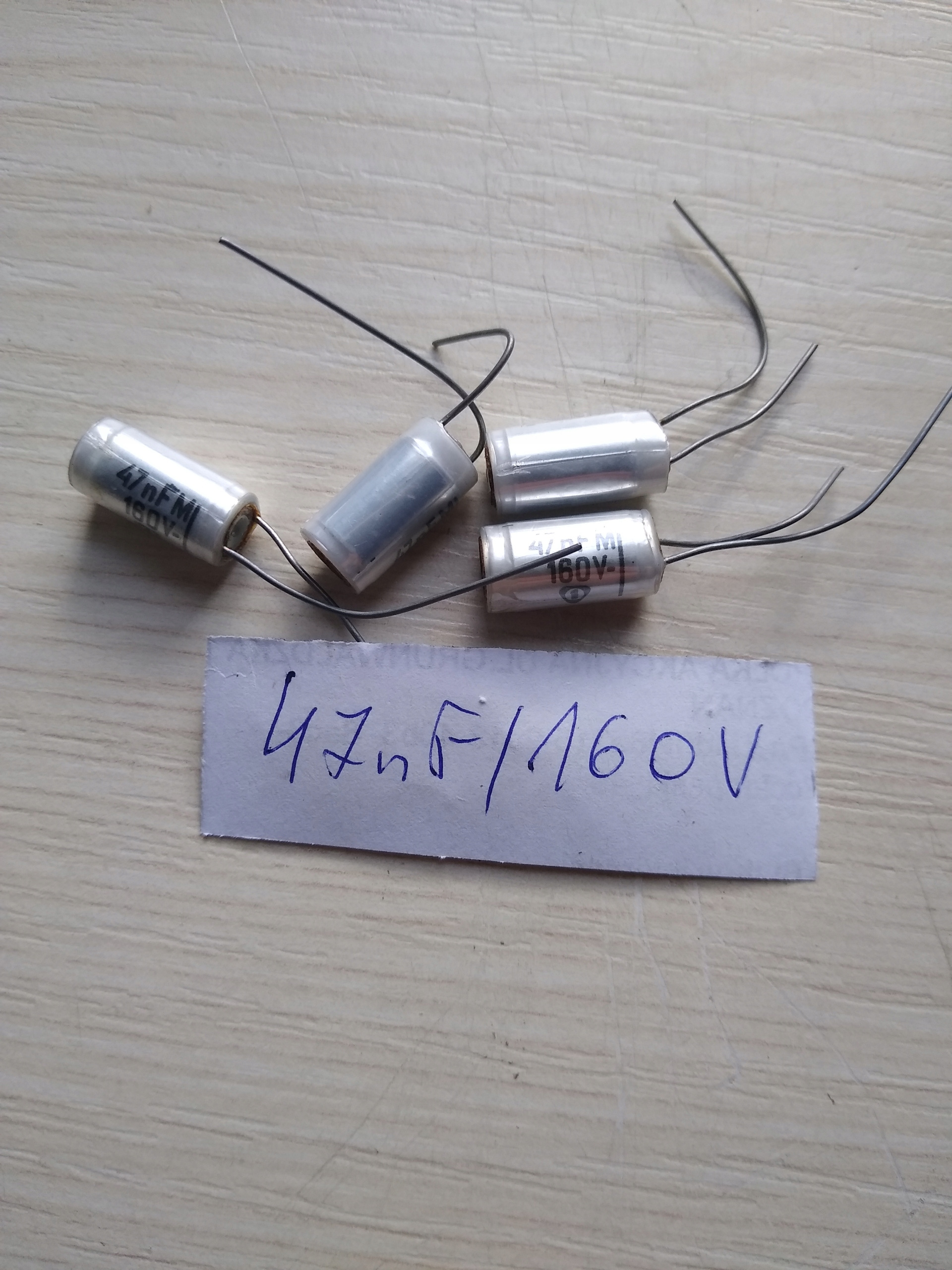 Kondensator MKSE 47nF 160V zapas wojskowy