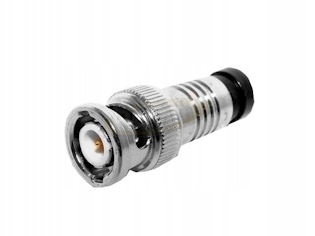 WTYK KOMPRESYJNY BNC RG59 RG-59