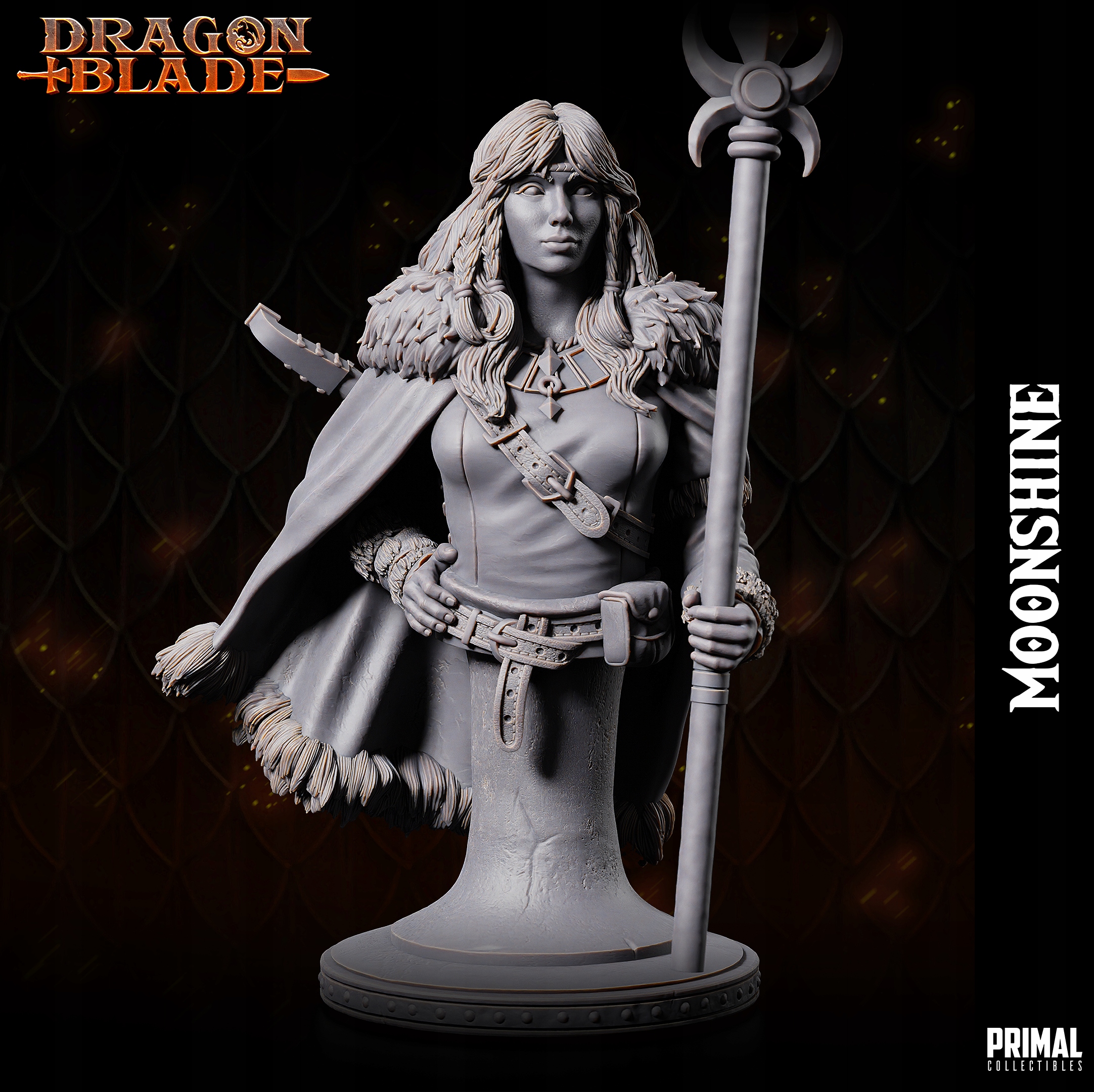 Cleric Moonshine busta Primal Collectibles