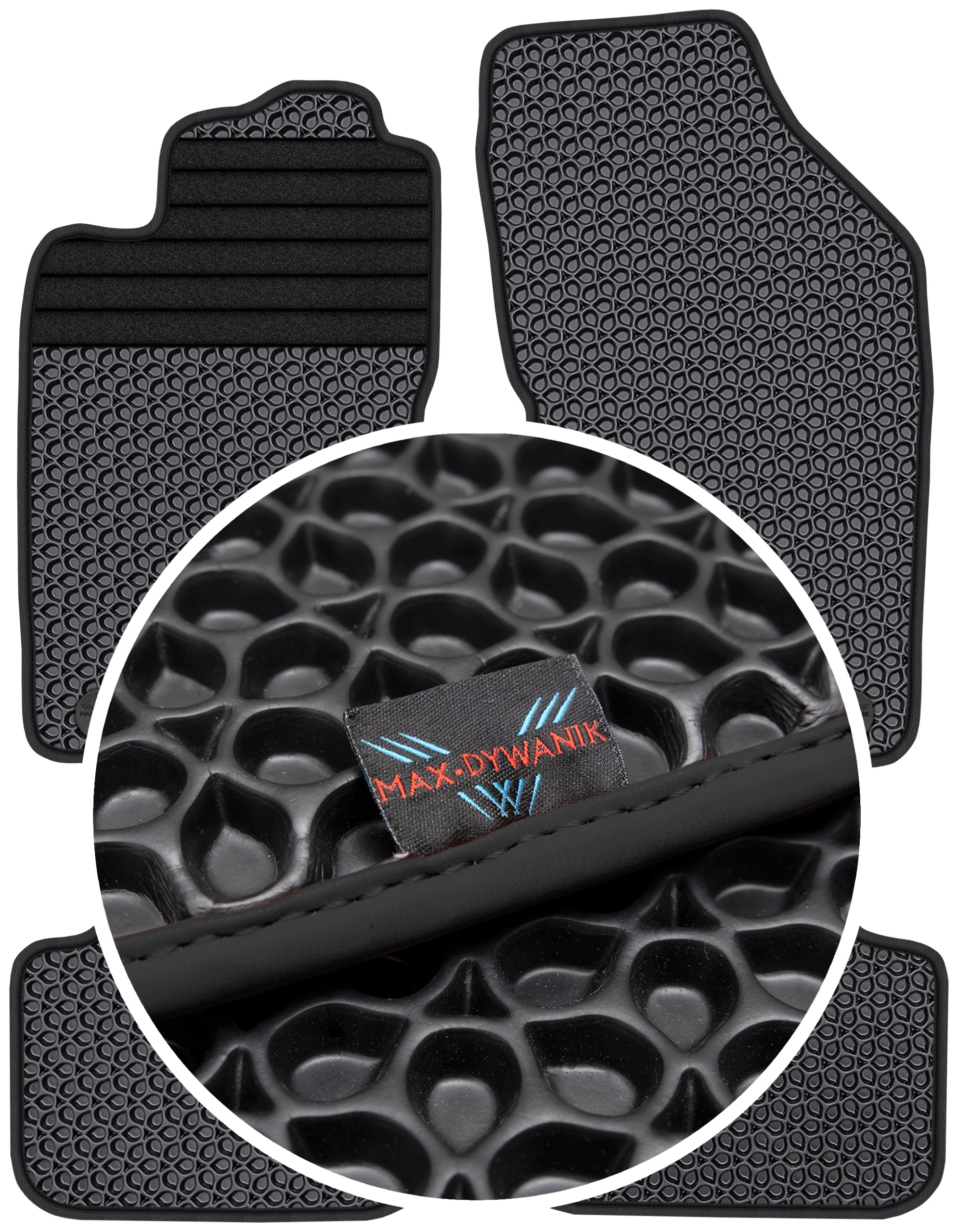 Alfa Romeo 147 2000-2010 Gumové rohože Eva Eternity Vyztužení XXL