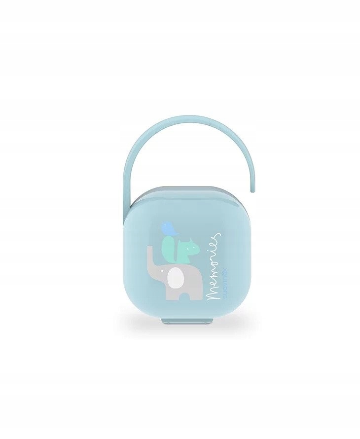 Suavinex Etiu/pojemnik na smoczek Memories blue Kod producenta 8426420073660
