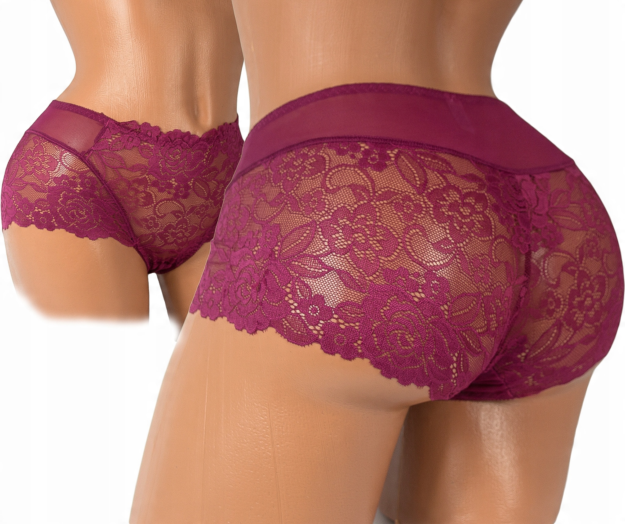 

Sexy Zmysłowe Figi Szorty Koronka L/XL