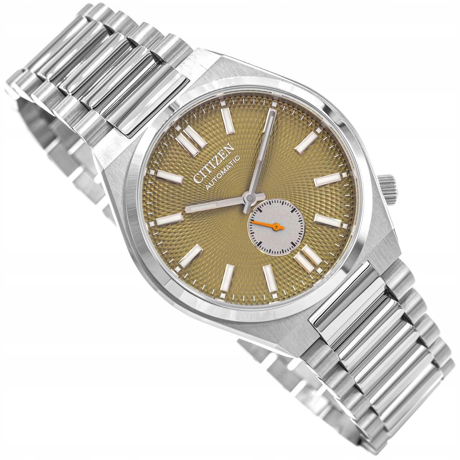 Męski Zegarek Citizen NK5010-51X Automatic Tsuyosa Srebrny Na Bransolecie