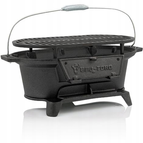 

Grill Węglowy W Pełni Żeliwny Rustler Kociołek