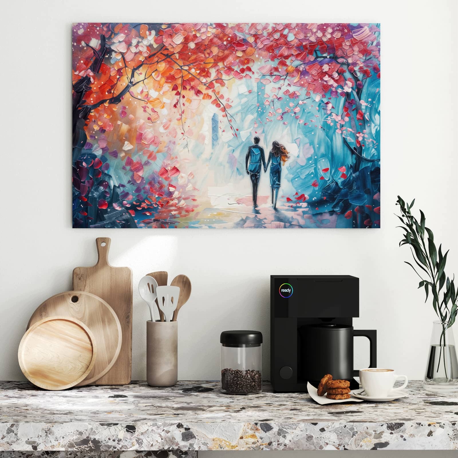 Magnetická tabule Podzimní Spacer 90 × 60 cm