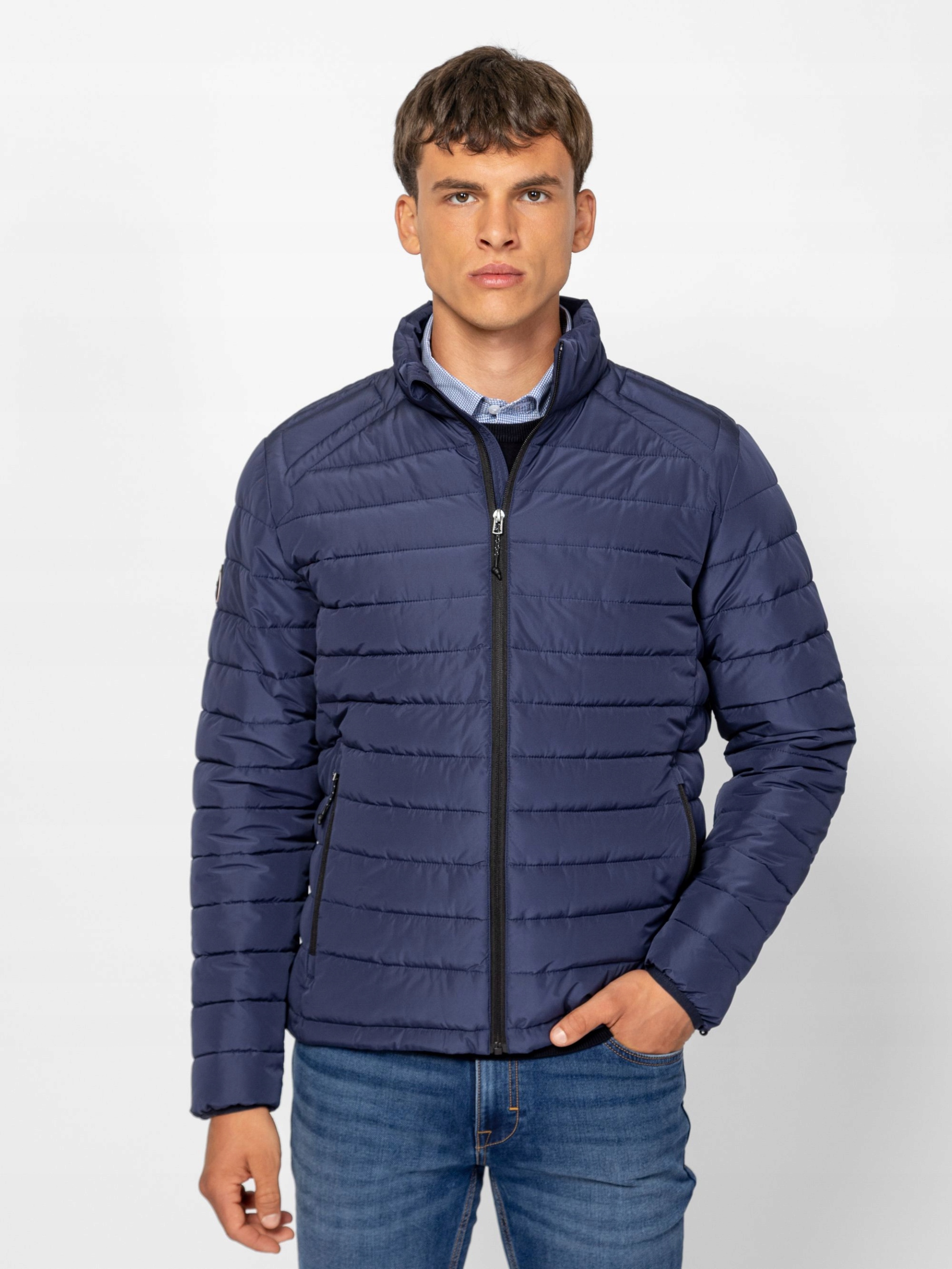 Heavy Tools Pánská Přechodová Bunda Neapol Moonlight Modrá XL