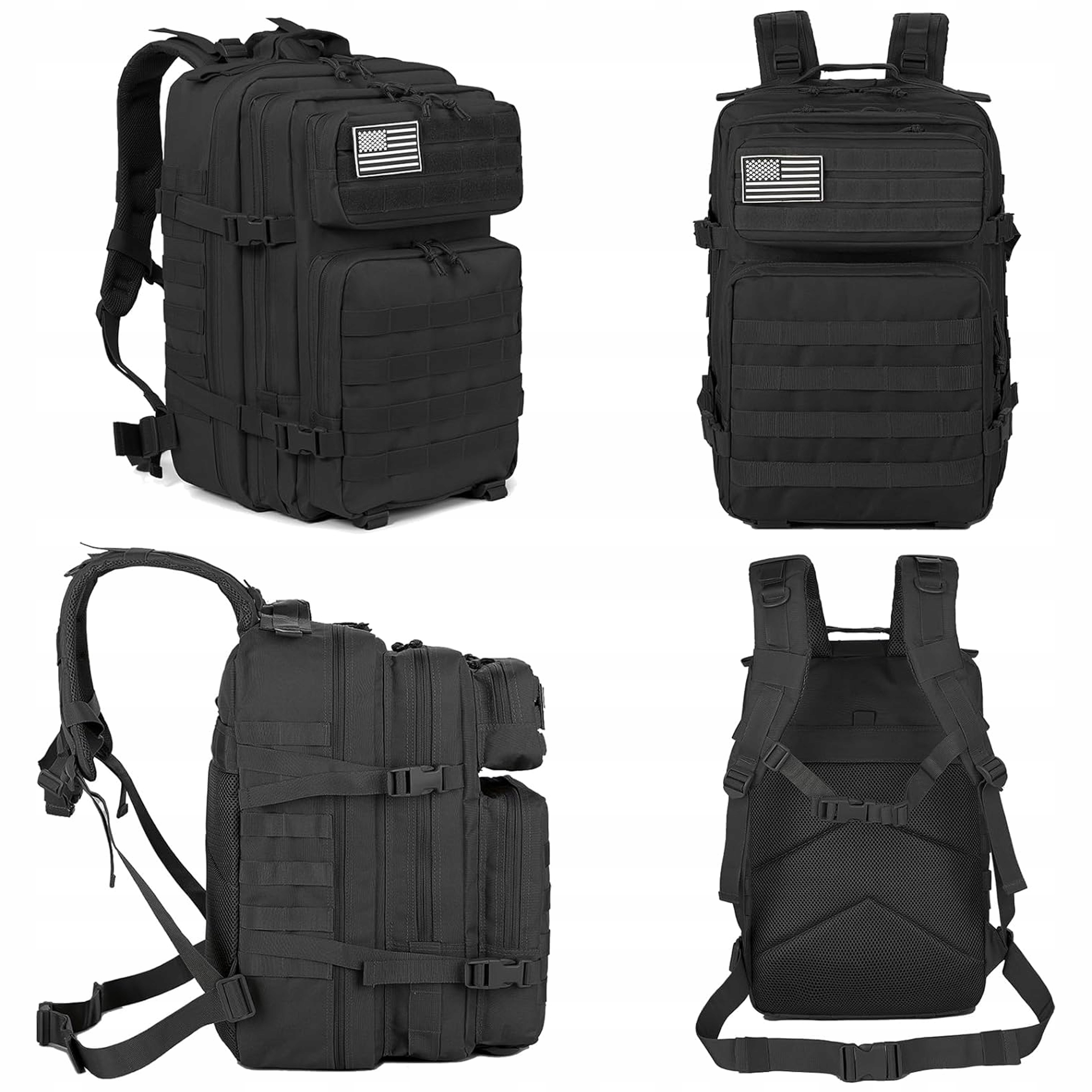 Batoh vojenský turistický vojenský batoh Survival Velký 45L