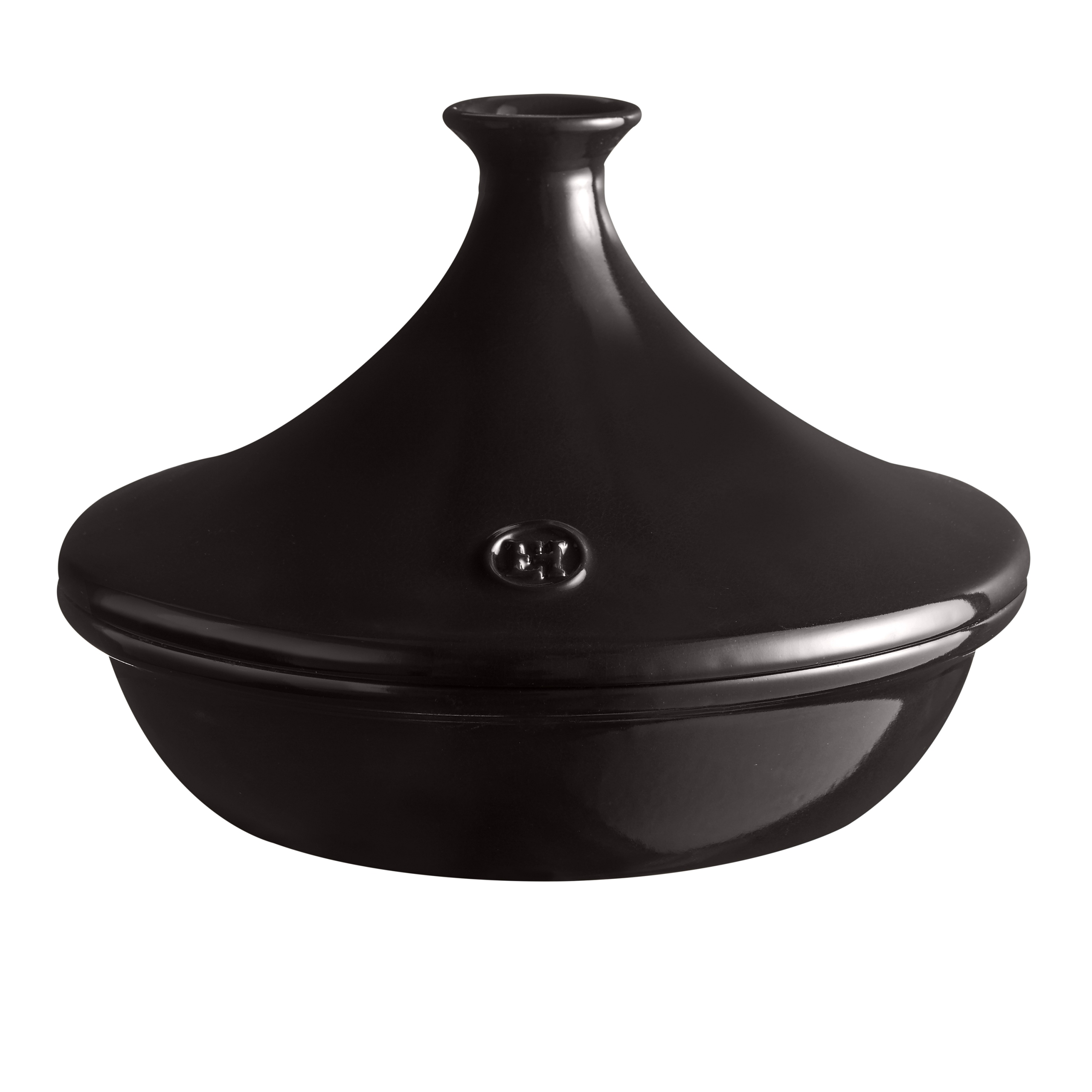 Emile Henry Nature Keramická nádoba na varenie Tagine 3 l čierna