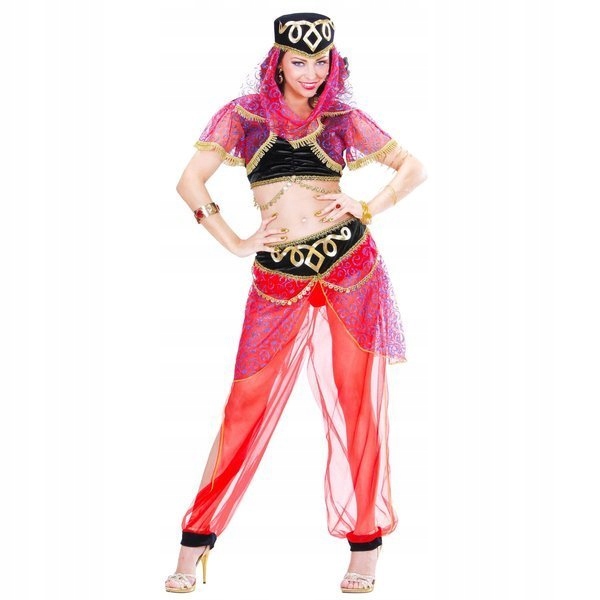 Kostým Břišní Tanečnice Harém Sultán Sultánka S