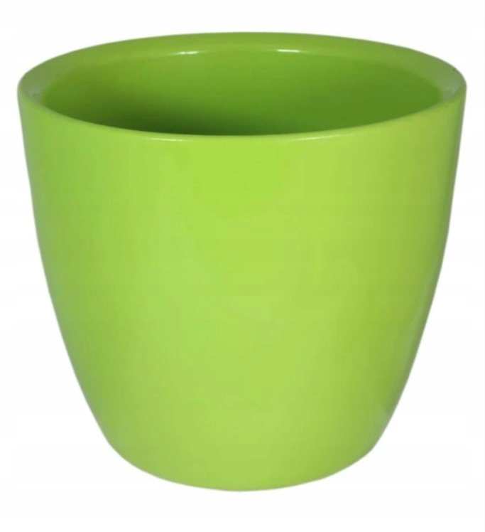 

Ceramiczna Osłonka Doniczka 11CM Zielona