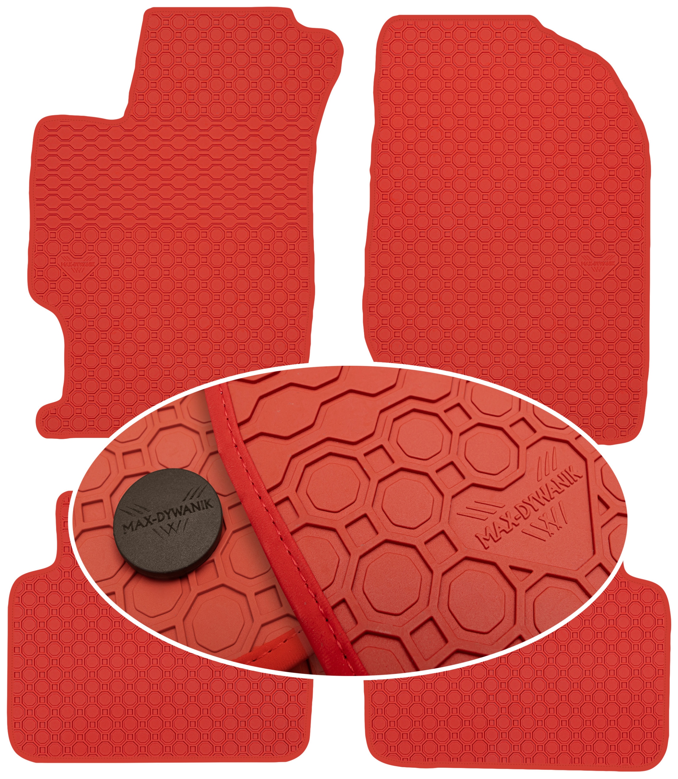 Mazda 6 I 2002-2006 Koberce Červené