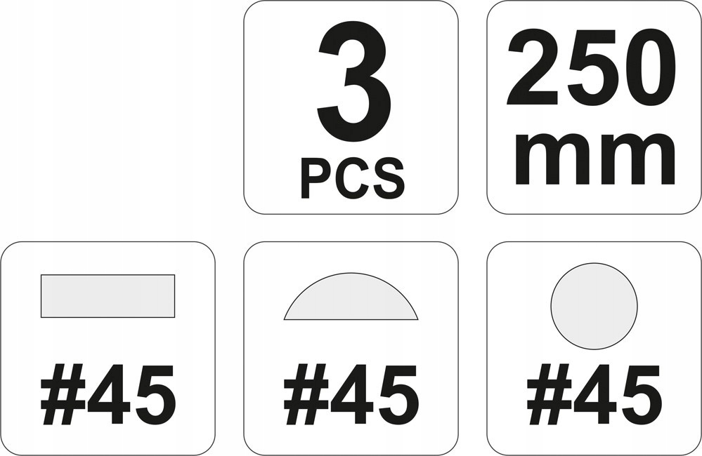 ZESTAW PILNIKÓW DO DREWNA TARNIK ZDZIERAK Yato Kod producenta YT-6222