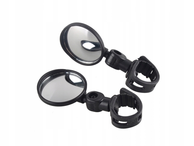 LUSTERKO ROWEROWE MAŁE NA ROWER UCHWYT GUMOWY EB8.