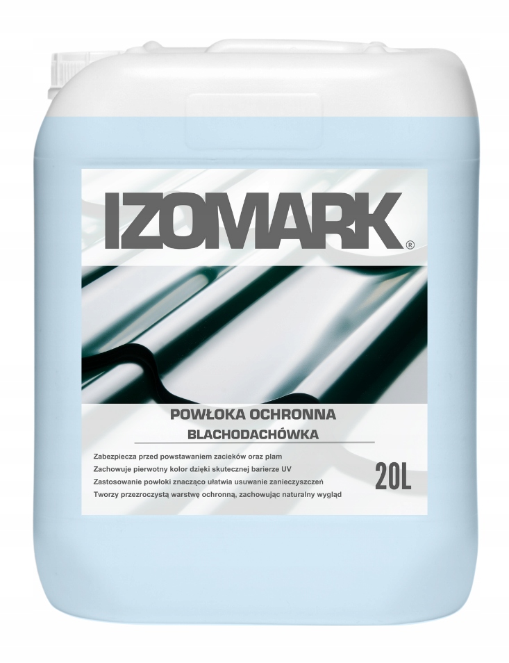 Izomark Ochranný Povlak Na Plechovou Střešní Krytinu 20 L