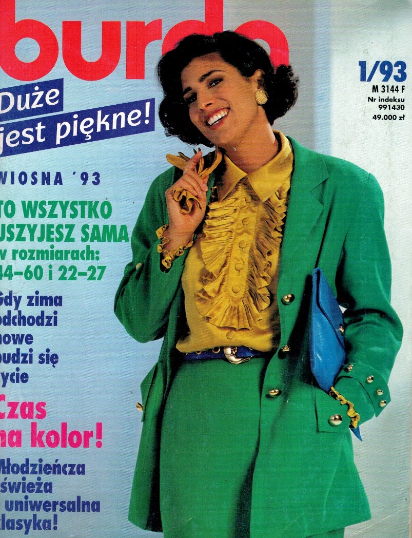 Burda duże 1/93 wiosna
