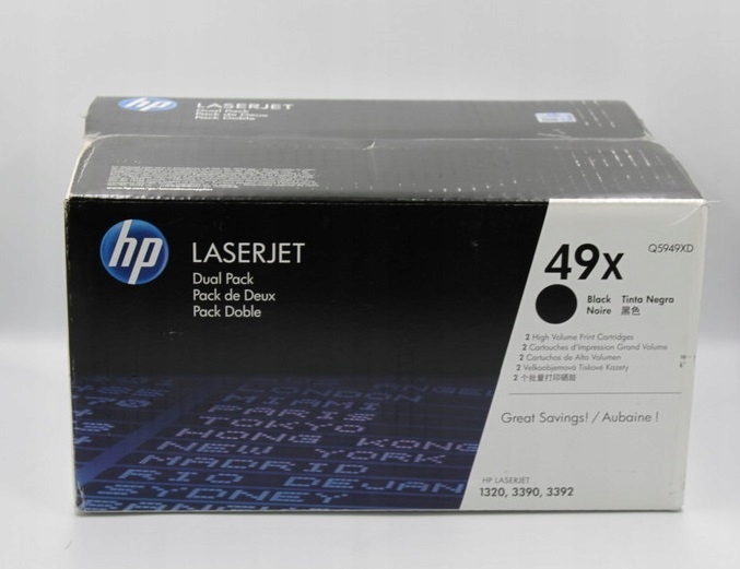 Hp 49X Q5949XD čierny toner 2pack originál