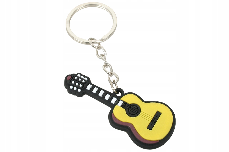 Brelok gumowy kształt gitara klasyczna