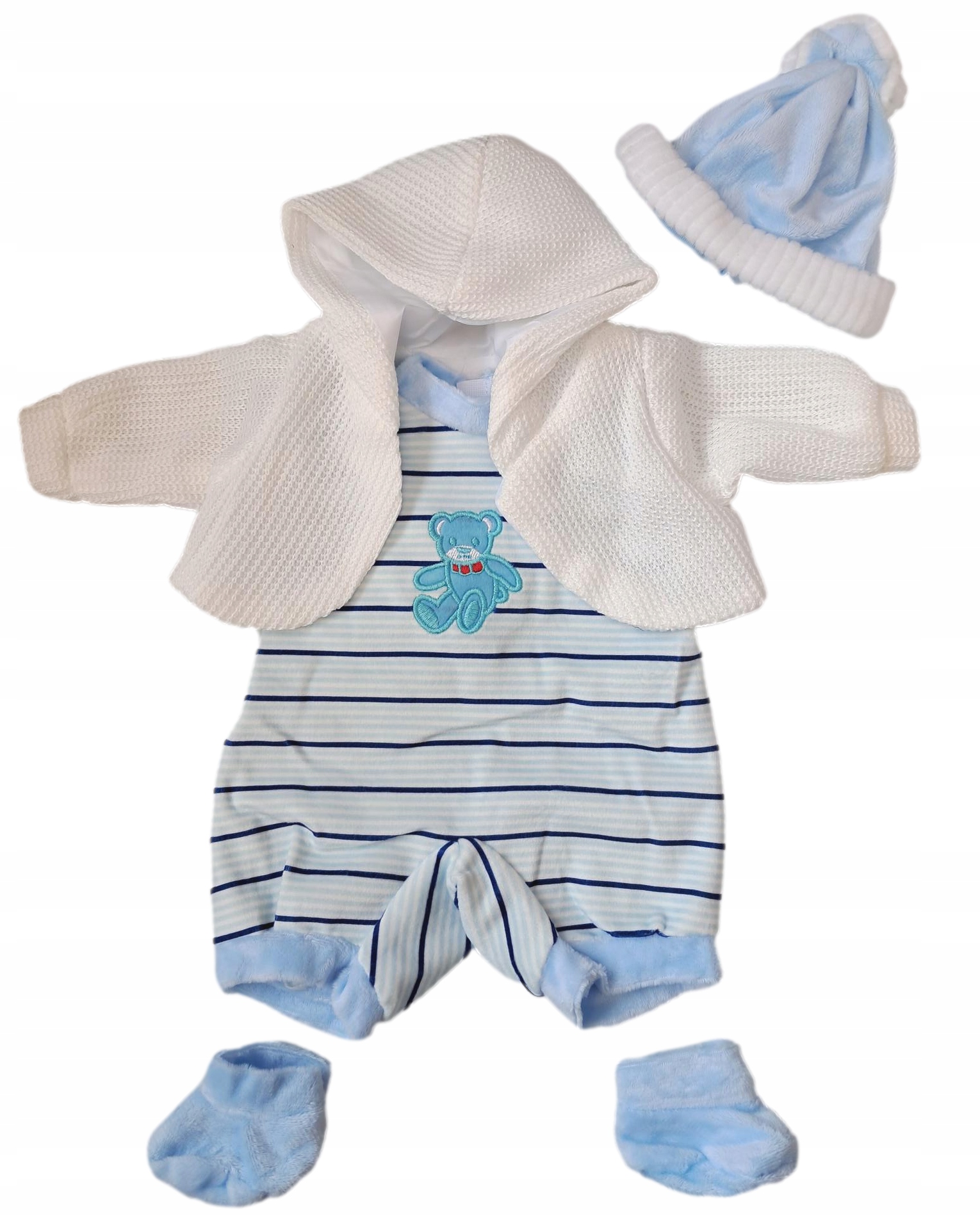 Ubranko dla lalki bobas BABY śpioszki BORN 45 cm Body