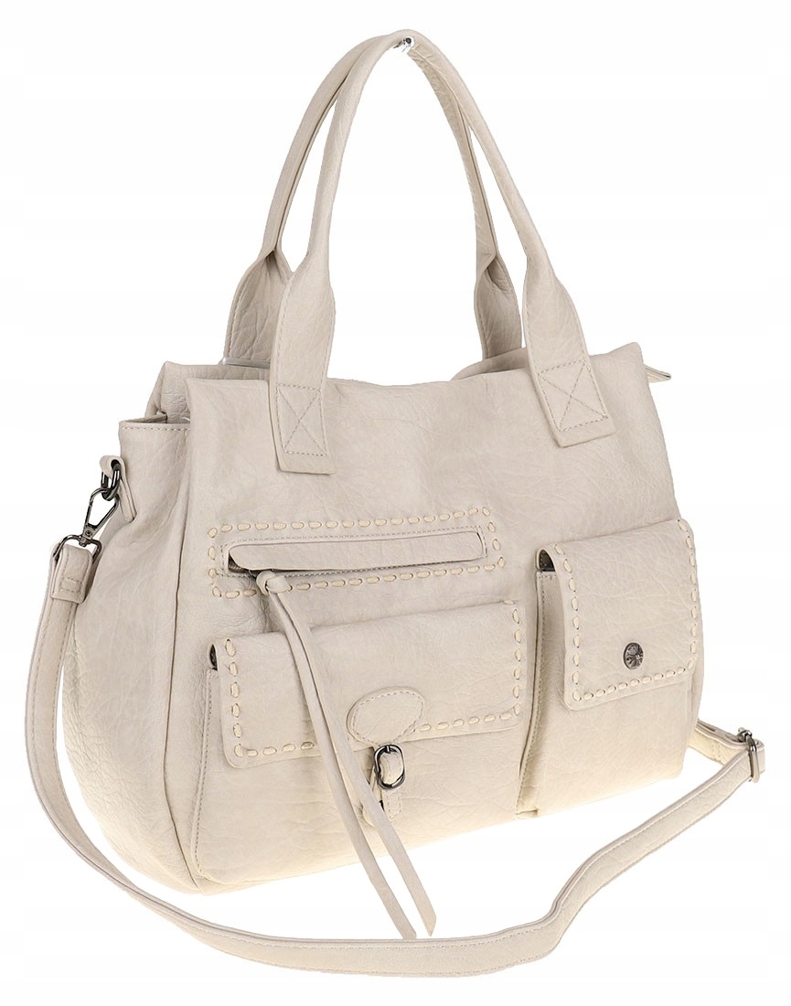 Tommasini Dámská kabelka přes rameno shopper taška přes rameno SP92581 Béžová
