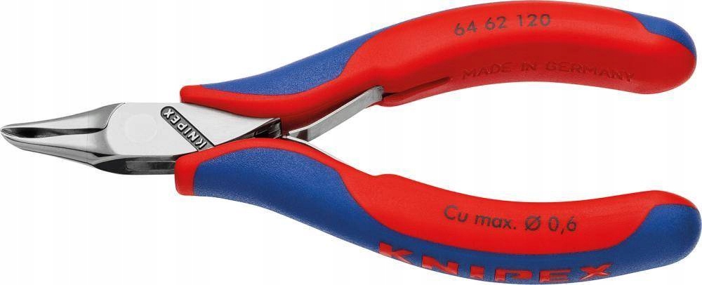 Čelní štípací kleště pro elektroniku s mini ostřím 120 mm Knipex